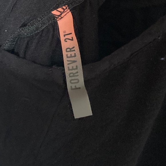 Forever 21 Black Swim Suit Cover Up Dress - Picture 3 of 4